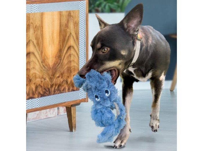 KONG® Scrumplez Elephant Dog Plush Toy Medium