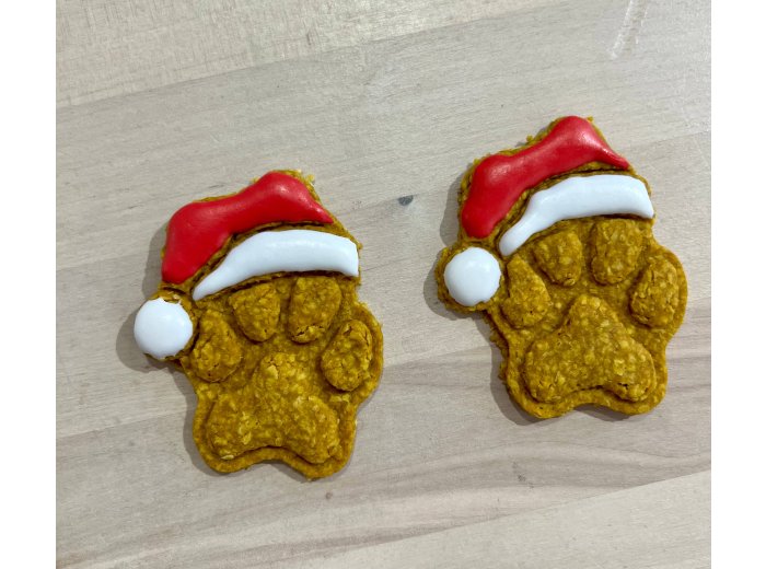 Santa Paw Cookie