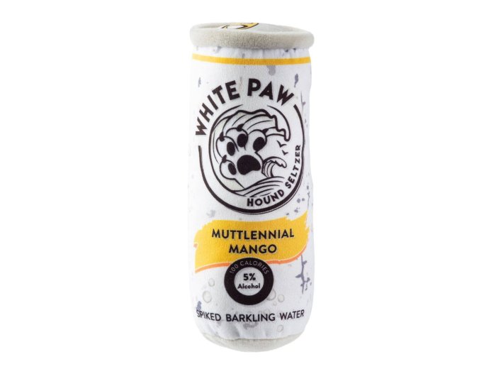White Paw - Muttlennial Mango Squeaker Dog Toy