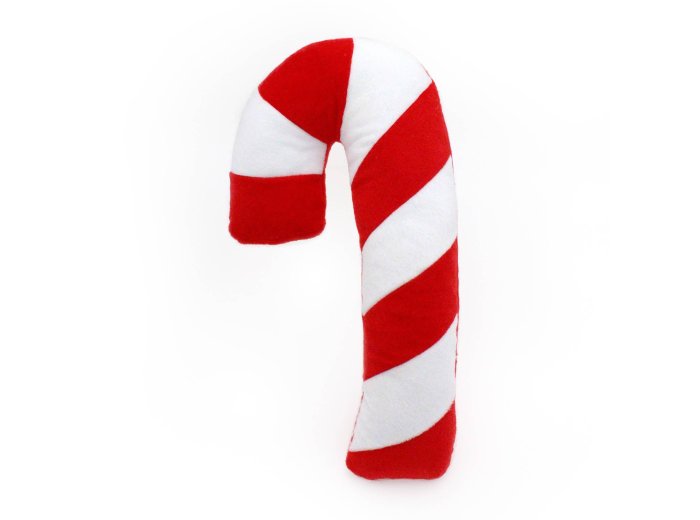 Holiday Jigglerz® - Candy Cane - Happy Hour Crusherz - Holiday (3-pack) - Christmas Dog ToyDog Toy
