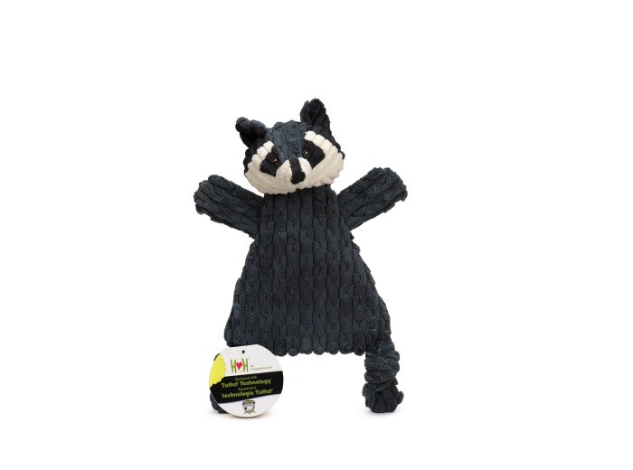 Reggie Raccoon HuggleFlatties™ Plush Dog Toy