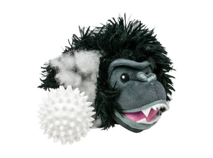 2-in-1 Grizzly Fetch Ball Dog Toy
