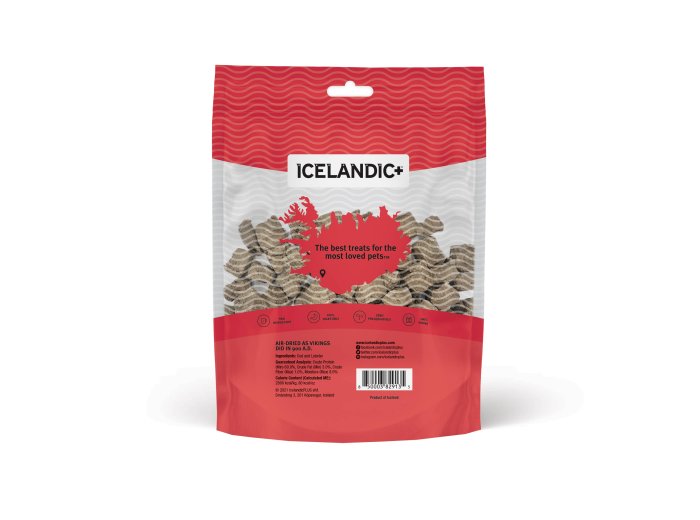 Icelandic+ Cod & Lobster Combo Bites Fish Dog Treat 3.0-oz