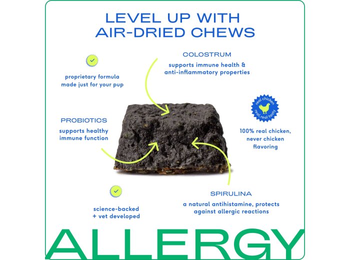 Allergy & Immune Chews, an Allergy & Itch Relief Supplement 120ct