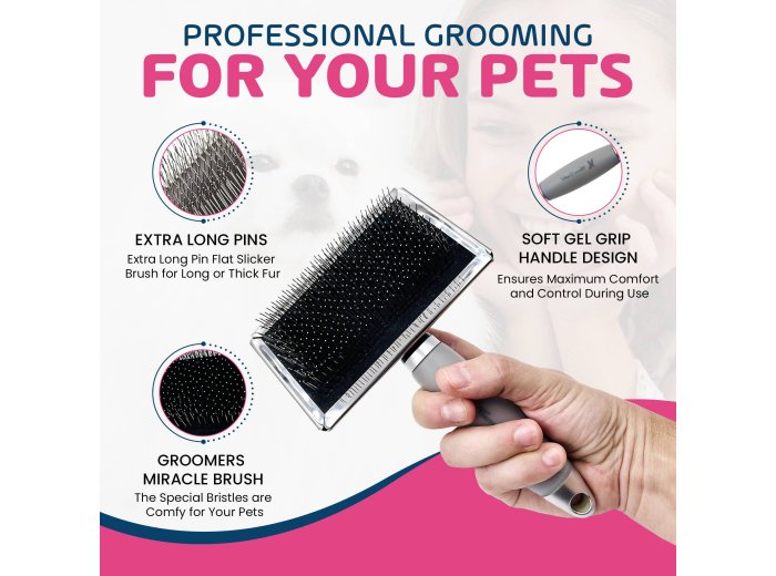 Gel-Handle Slicker Brush