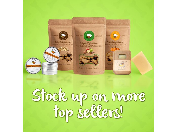 Apple Cinnamon Dog Treats | Pet Treats | Dog Treat Bag