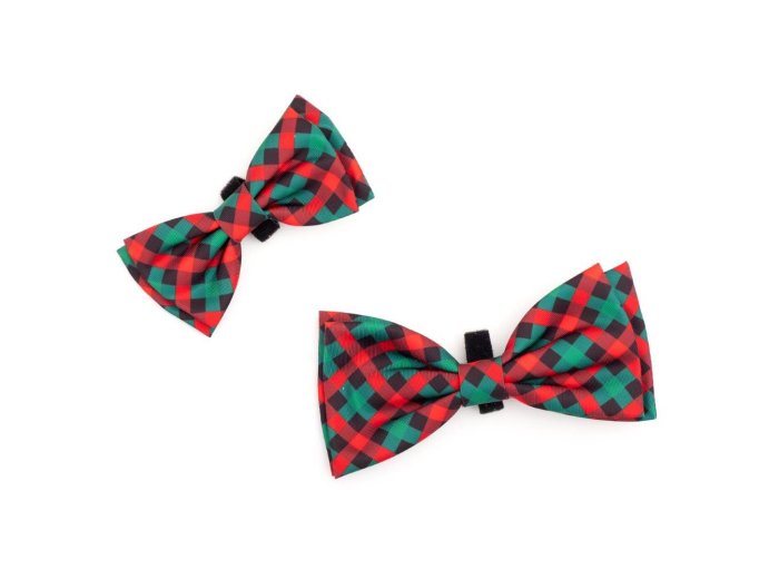 Holiday Check Bow Tie