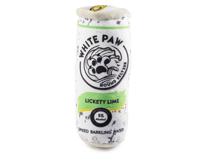 White Paw - Lickety Lime Squeaker Dog Toy