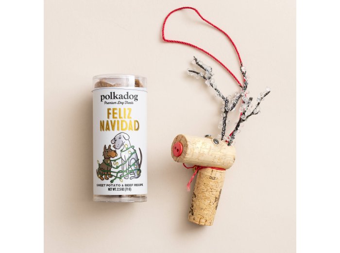 Holiday Mini Tube: Feliz Navidad - Dog Treats