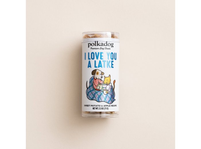 Holiday Mini Tube: I Love You A Latke - Dog Treats