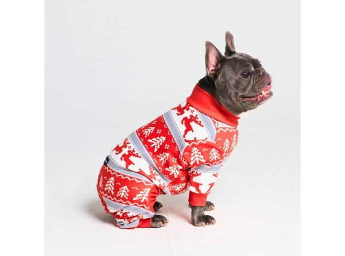Dog Christmas Pajama - Winter Wonderland M