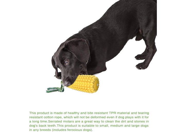 Corn Stick Dental Cleaning Dog Chew Toy