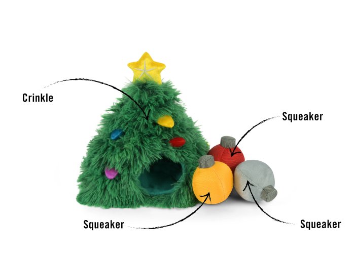 Merry Woofmas - Doglas Fur Pet Toy Set