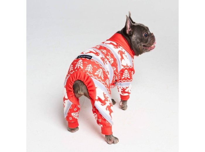 Dog Christmas Pajama - Winter Wonderland M
