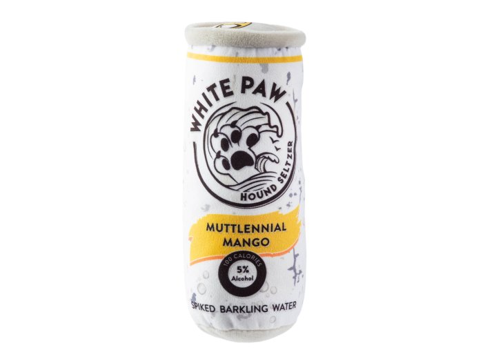 White Paw - Muttlennial Mango Squeaker Dog Toy