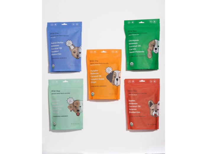 Organic PB&J Vegan Baked Dog Treats