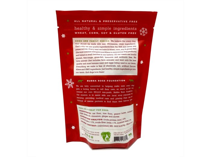 Santa Snacks Biscuit Bag