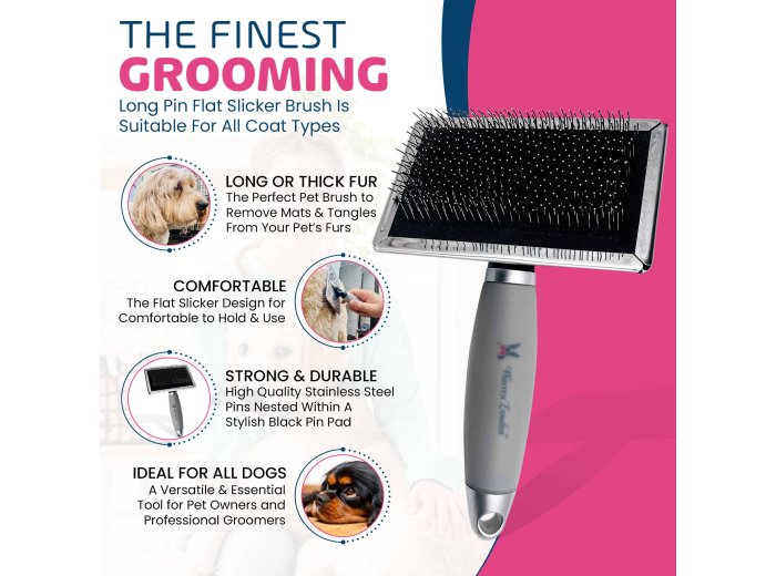 Gel-Handle Slicker Brush