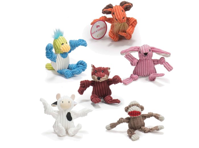Assorted Wee Huggles® Plush Dog Toys (6pk)