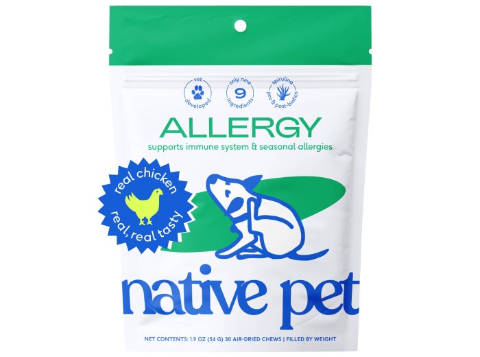 Allergy & Immune Chews, an Allergy & Itch Relief Supplement 120ct