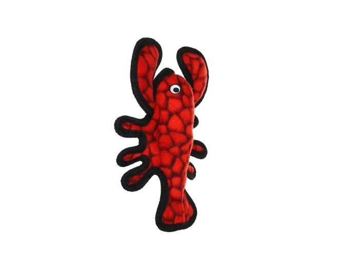 Tuffy Ocean JR Lobster, Durable, Tough, Squeaky Dog Toy