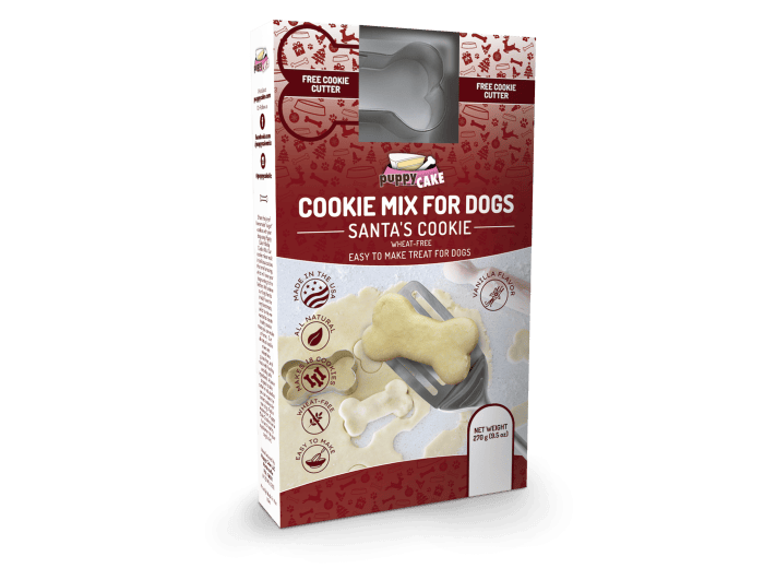 Puppy Cake Cookie Mix - Santa's Cookie (Wheat-free)