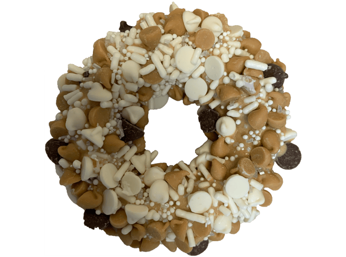 Gourmet Donut, Peanut Butter Cup Blizzard Donut Dog Treat