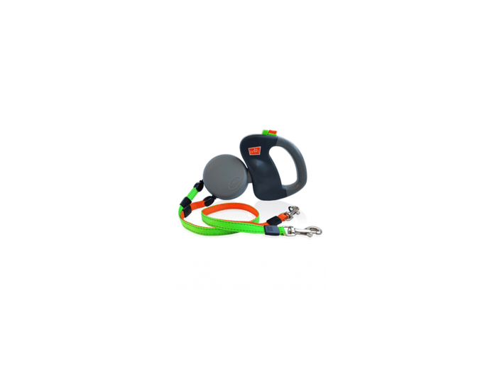 Wigzi Leash - Dual Doggie Retractable