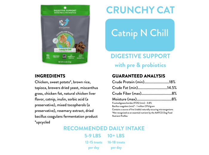 Catnip N Chill Crunchy Cat Treats