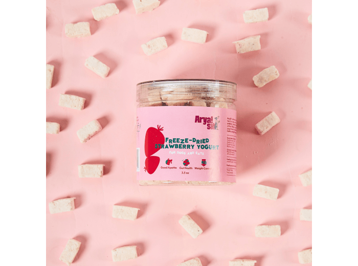 Freeze-Dried Strawberry Yogurt