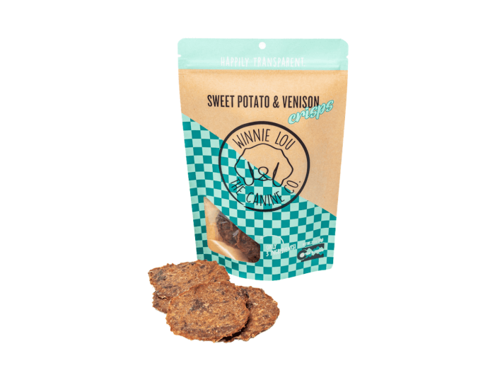 Sweet Potato & Venison Crisps