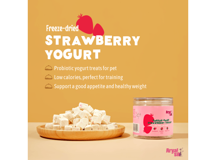 Freeze-Dried Strawberry Yogurt