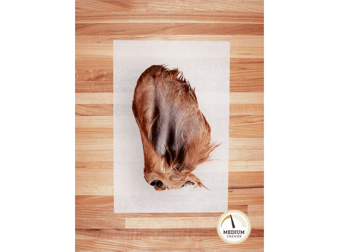 Bulk Chew: Beef Ear with Hair