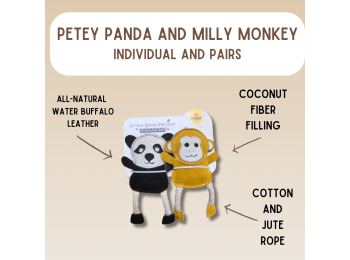 All-Natural Besties for Dogs. Six animal options! Billy Buffalo