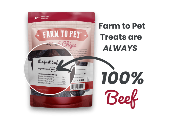 Beef Chips Dog Treats