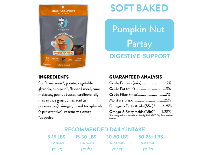 Pumpkin Nut Par-tay Soft Baked Dog Treats