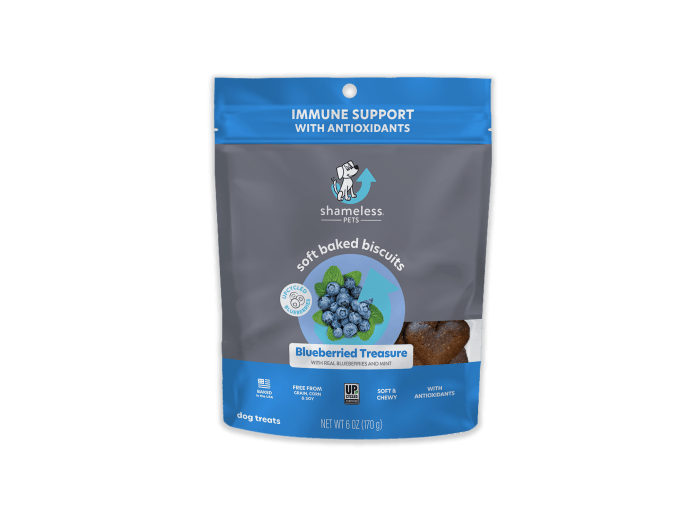 Blueberried Treasure Soft Baked Dog Treats