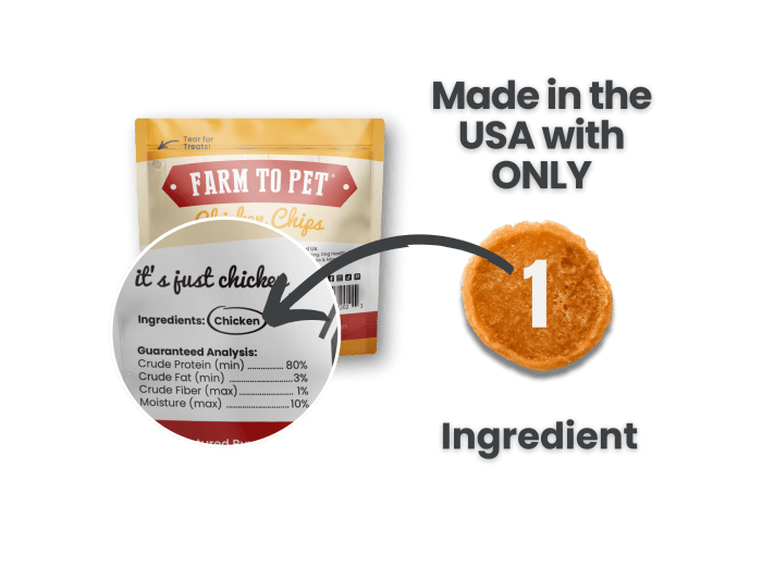 Chicken Chips Snack Packs for Dogs (24)