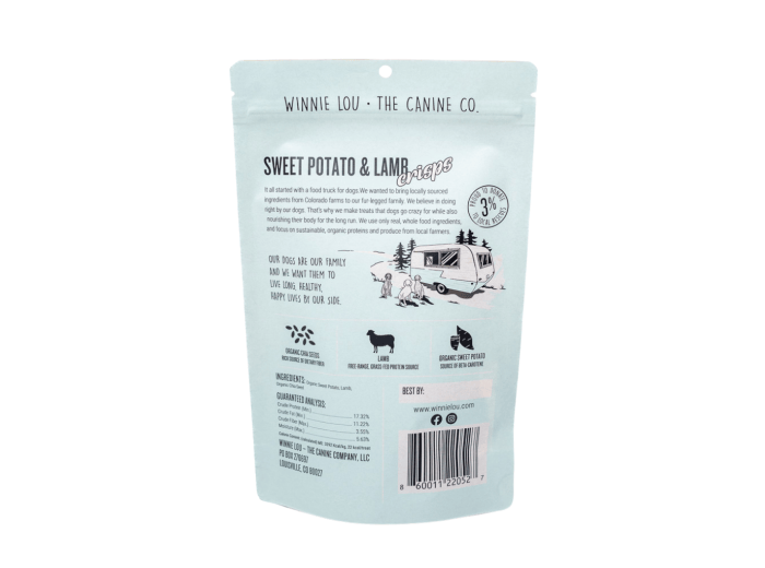 Sweet Potato & Lamb Crisps
