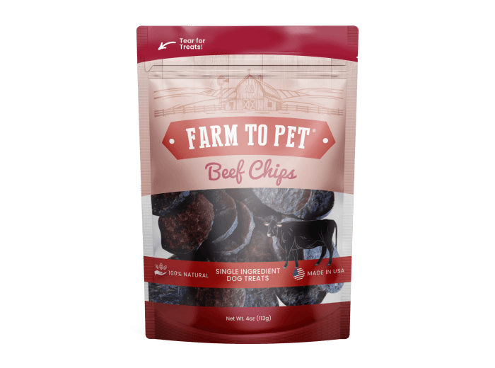 Beef Chips Dog Treats