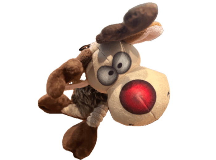 Holiday Ruffian Reindeer