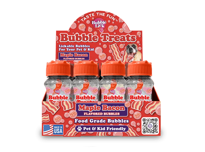 BubbleLick™ Pets Maple Bacon