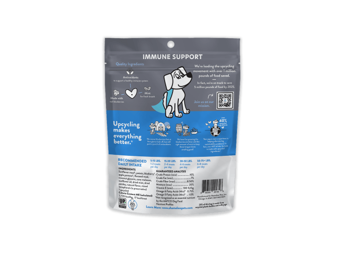 Blueberried Treasure Soft Baked Dog Treats
