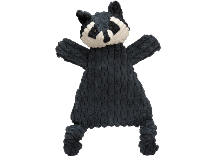 Reggie Raccoon HuggleFlatties™ Plush Dog Toy