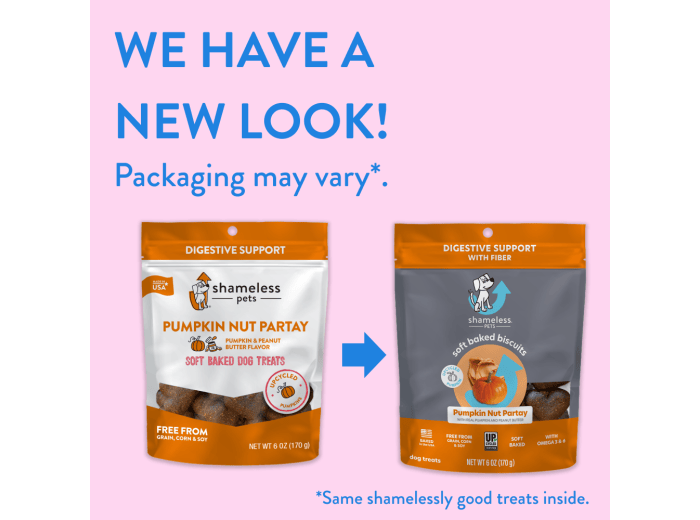Pumpkin Nut Par-tay Soft Baked Dog Treats