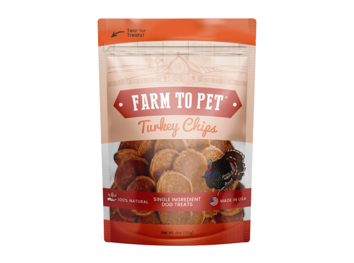 Turkey Chips Dog Treats 12oz