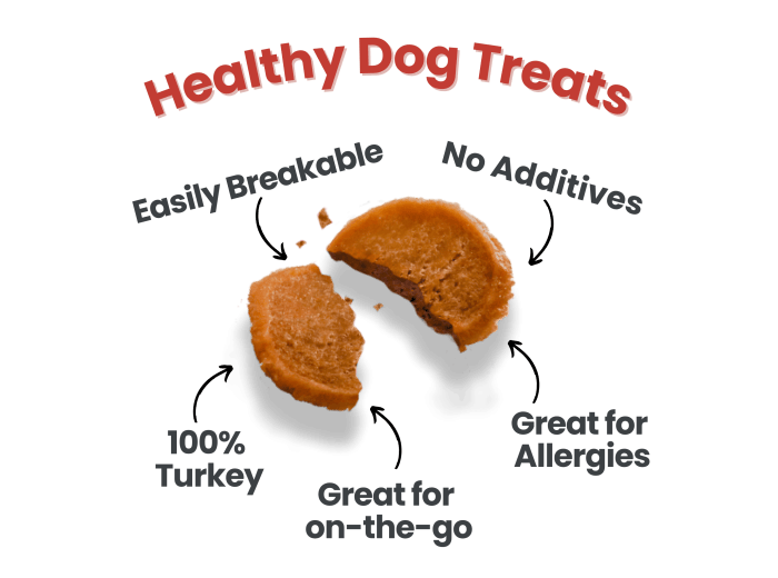 Turkey Chips Snack Packs for Dogs (24)