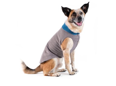 Double Fleece Charcoal/Lavender
