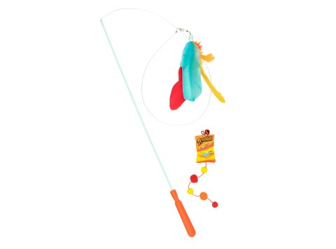 Teaser Treatos Snacks Wand For Cats