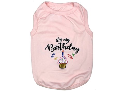 Birthday Girl Dog T-Shirt XS